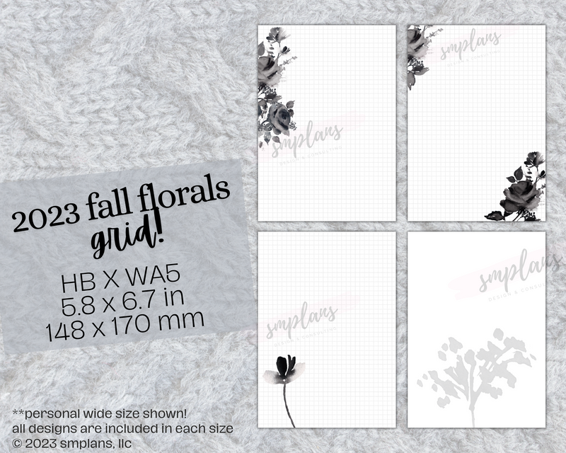 Fall Floral Notes "Black Wild" - GRID (2023)