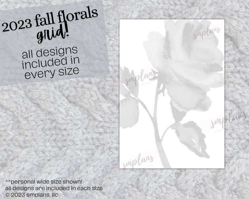 Fall Floral Notes "Black Wild" - GRID (2023)