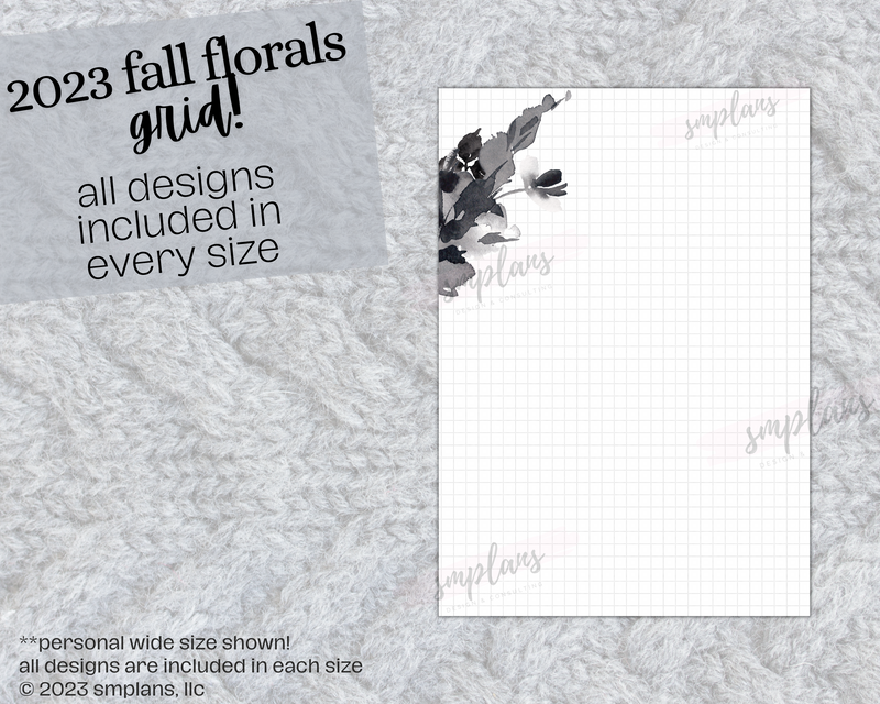 Fall Floral Notes "Black Wild" - GRID (2023)