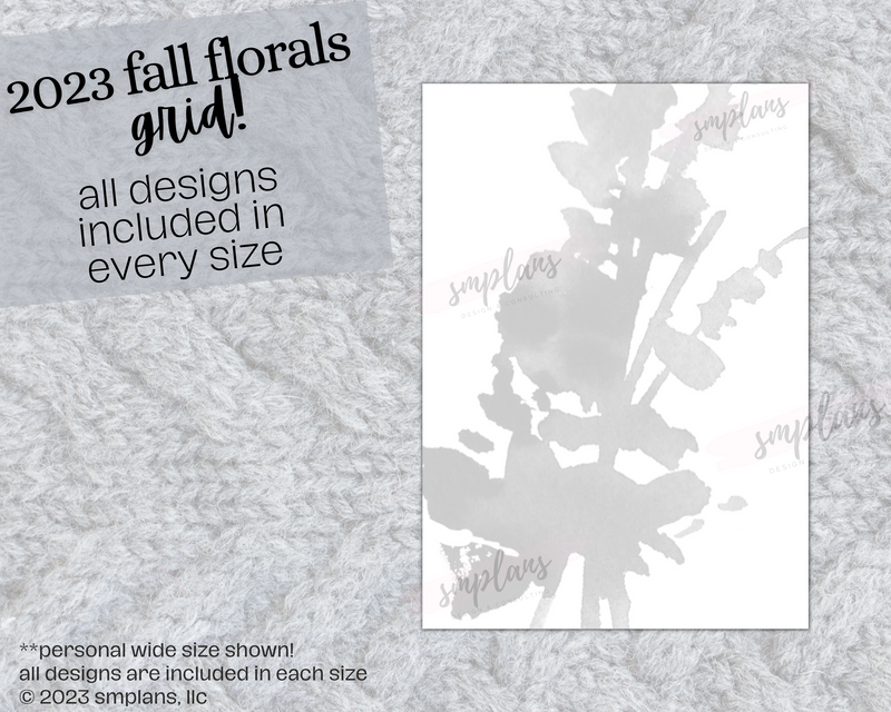 Fall Floral Notes "Black Wild" - GRID (2023)