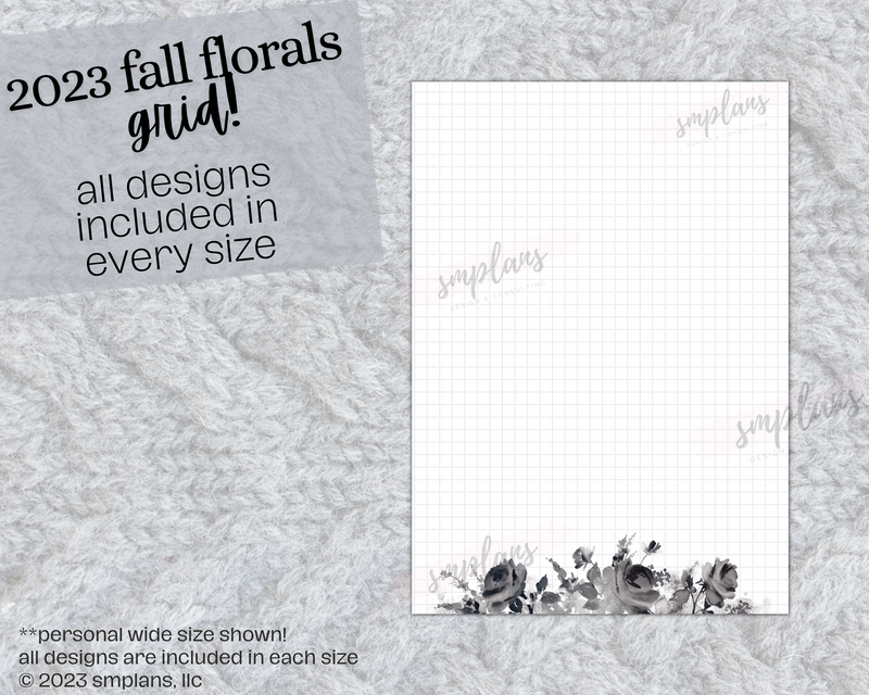 Fall Floral Notes "Black Wild" - GRID (2023)