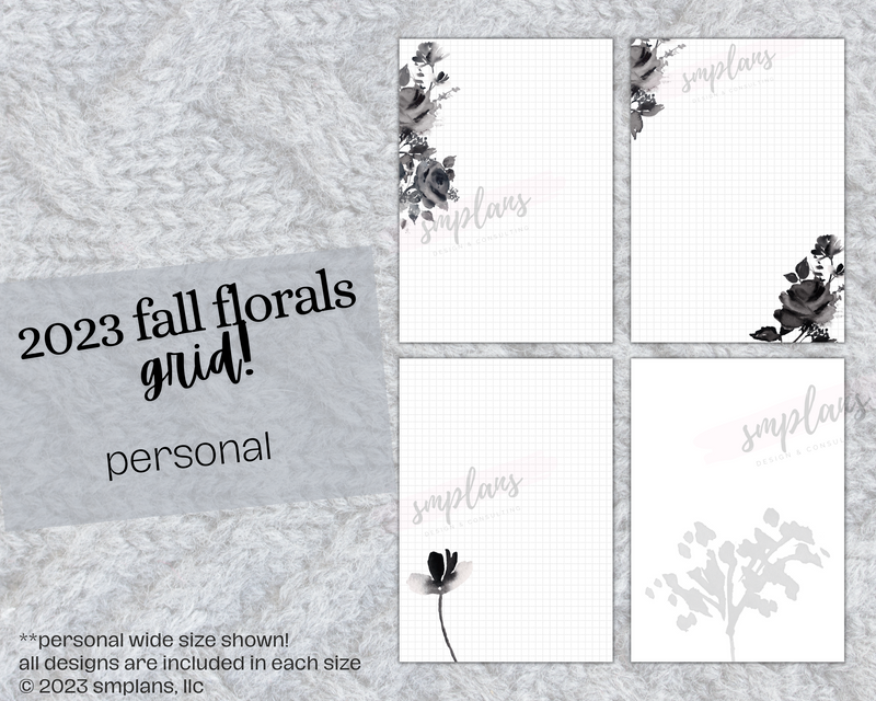 Fall Floral Notes "Black Wild" - GRID (2023)