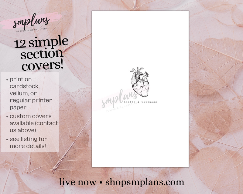 Simple Section Covers + &