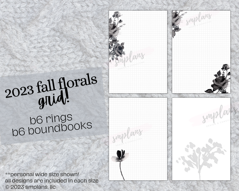 Fall Floral Notes "Black Wild" - GRID (2023)
