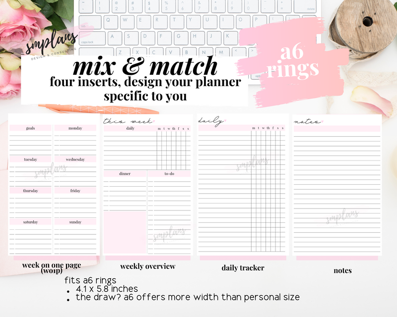 Mix & Match Bundle (4 Inserts)
