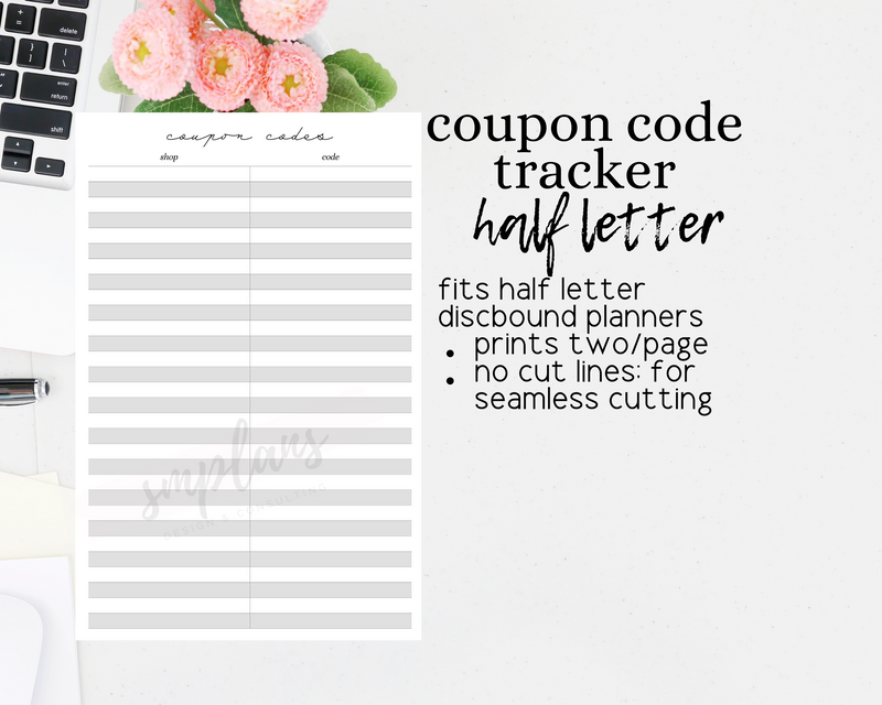 Coupon Code Tracker