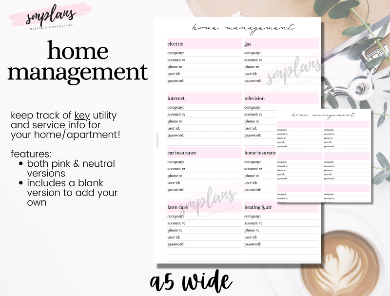 Home Management