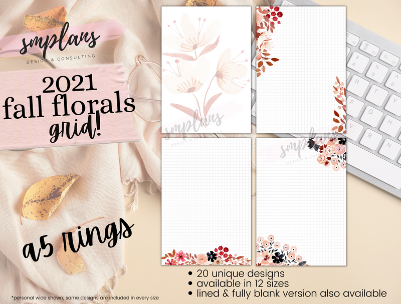 Fall Floral Notes - Grid (2021)