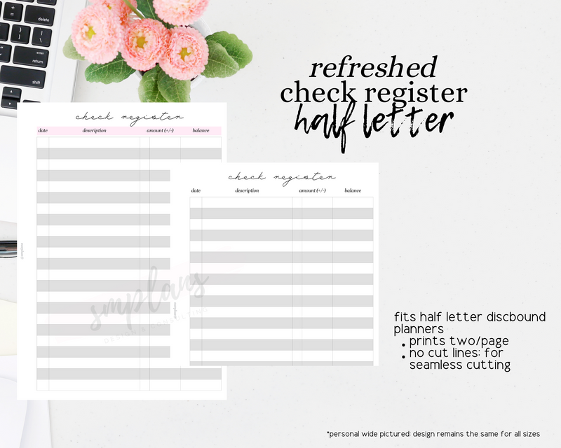 Check Register