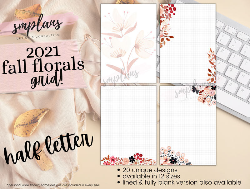 Fall Floral Notes - Grid (2021)