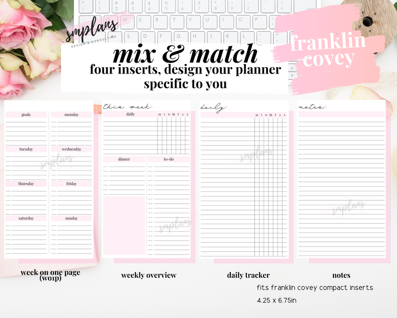 Mix & Match Bundle (4 Inserts)