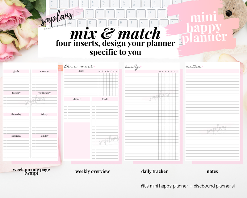 Mix & Match Bundle (4 Inserts)