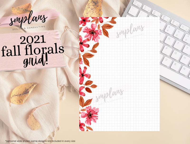 Fall Floral Notes - Grid (2021)