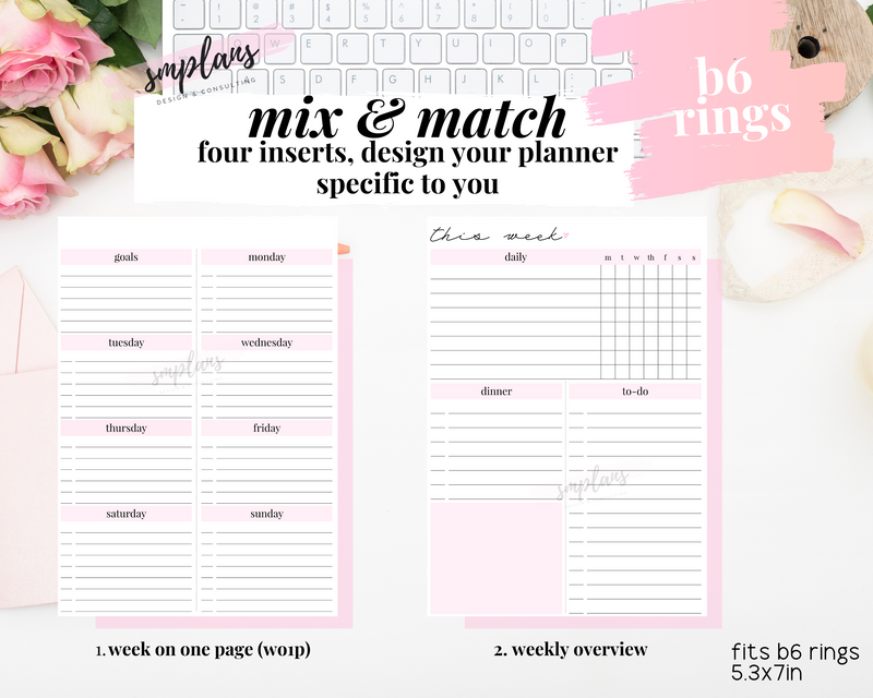 Mix & Match Bundle (4 Inserts)