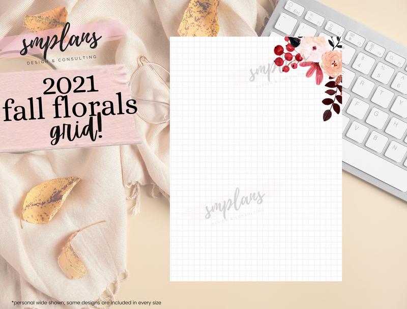 Fall Floral Notes - Grid (2021)