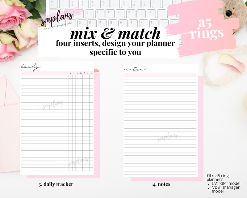 Mix & Match Bundle (4 Inserts)