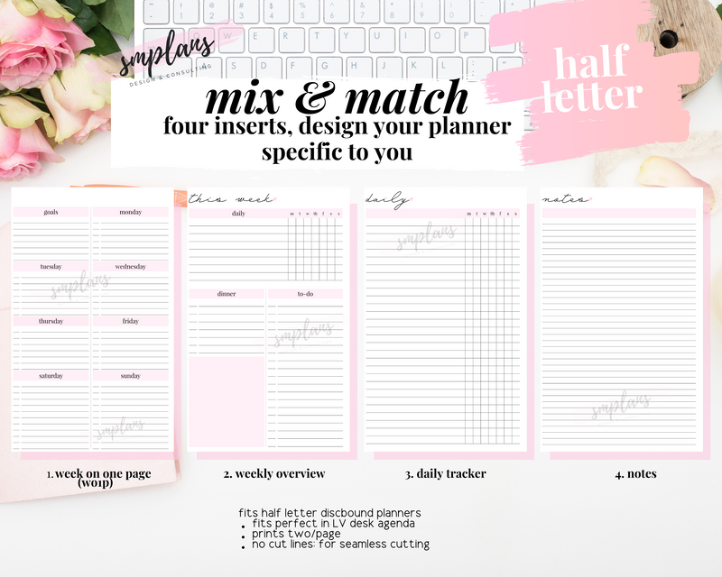 Mix & Match Bundle (4 Inserts)