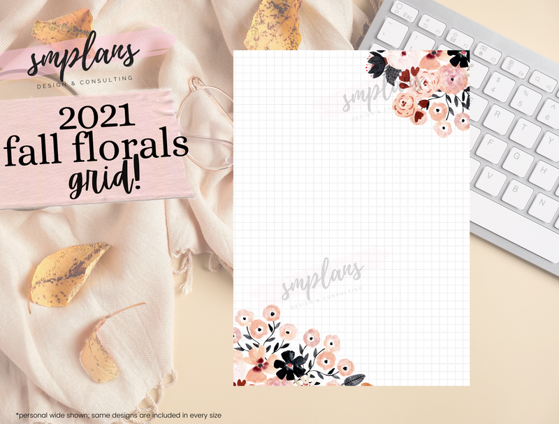 Fall Floral Notes - Grid (2021)