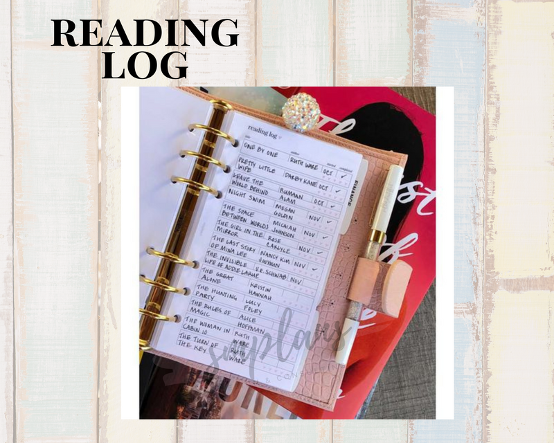 Reading Log - Book Log