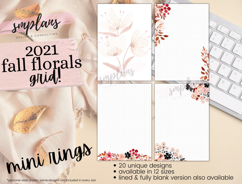 Fall Floral Notes - Grid (2021)