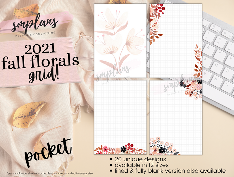 Fall Floral Notes - Grid (2021)