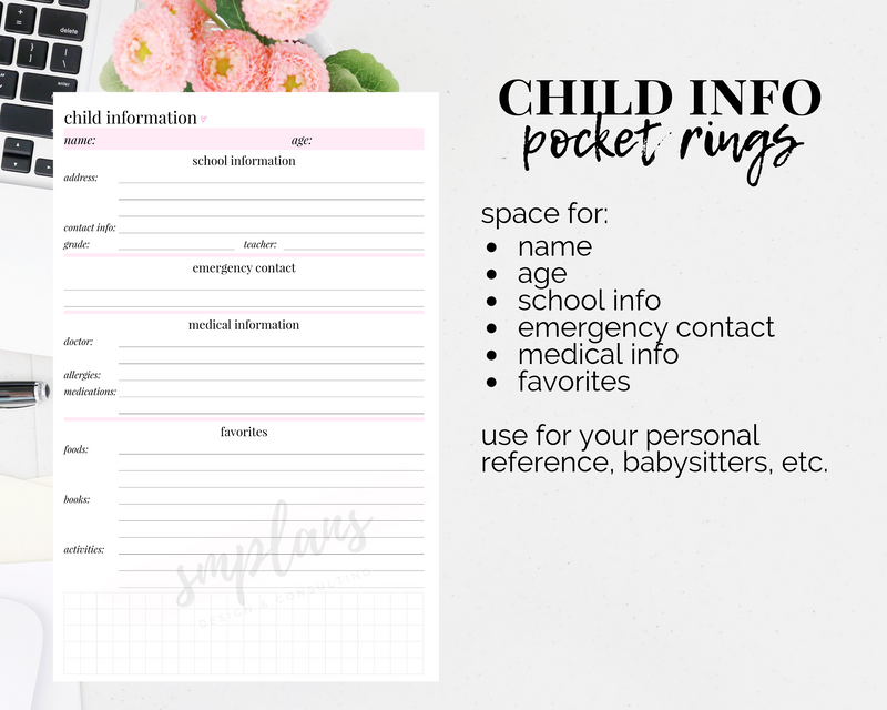 Child Information