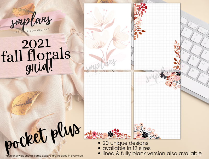 Fall Floral Notes - Grid (2021)