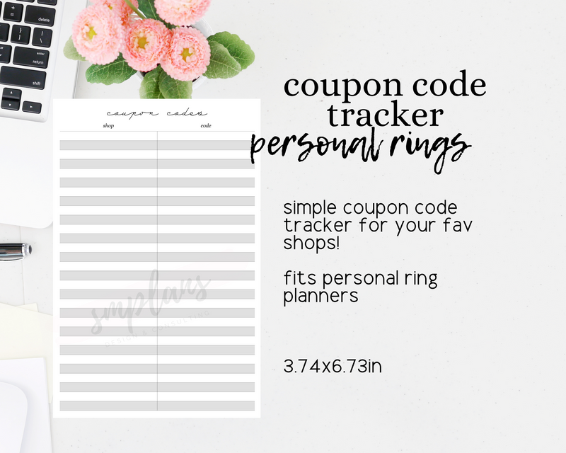 Coupon Code Tracker