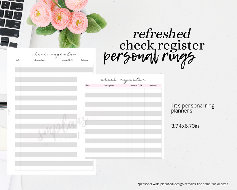 Check Register