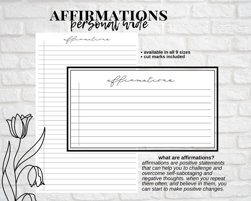 Affirmations