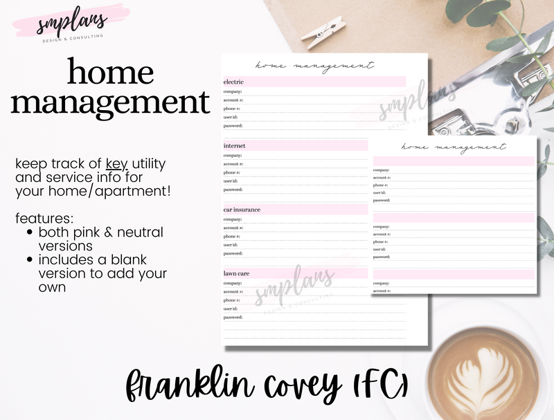 Home Management