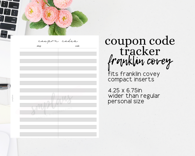 Coupon Code Tracker