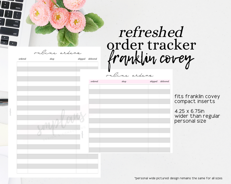 Online Order Tracker