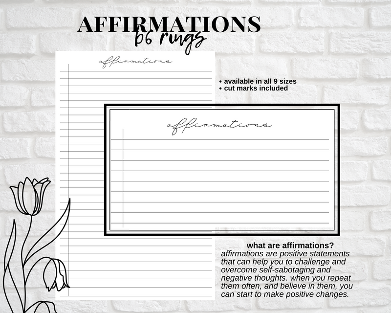Affirmations
