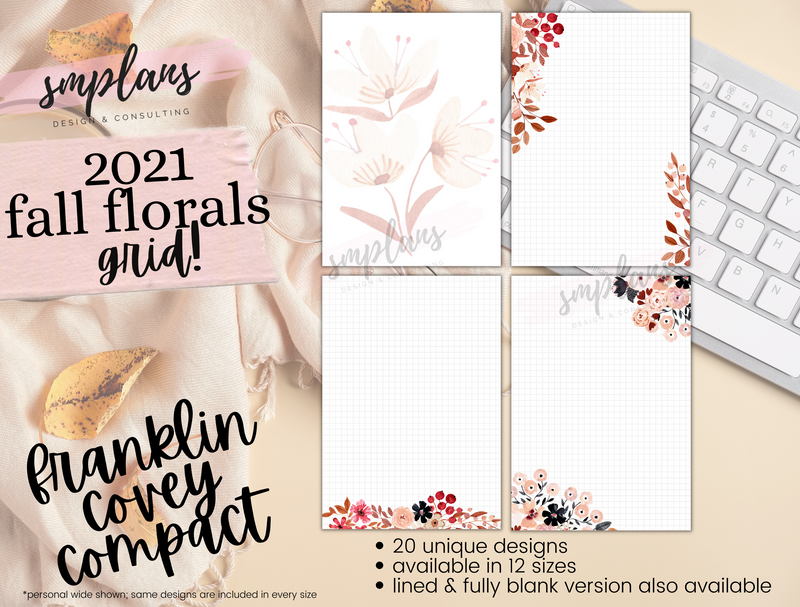 Fall Floral Notes - Grid (2021)