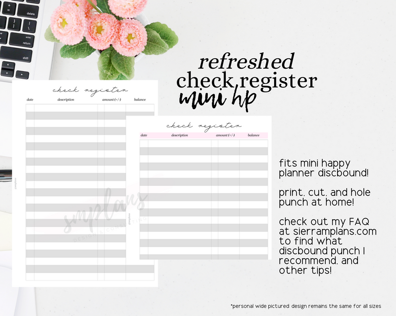 Check Register