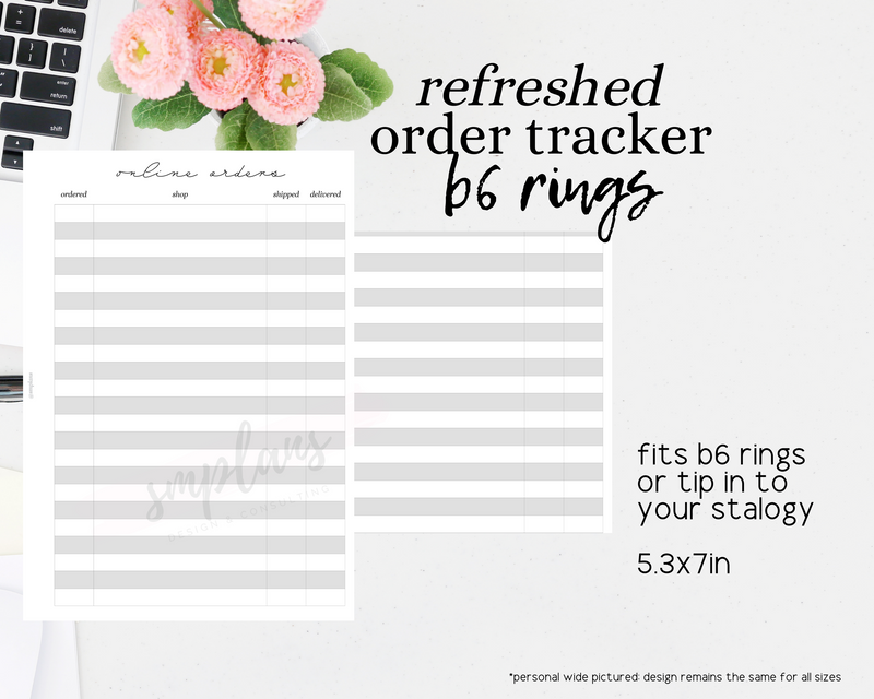 Online Order Tracker