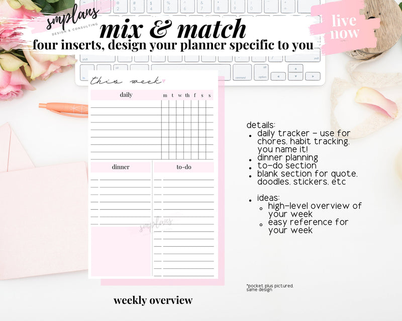 Mix & Match Bundle (4 Inserts)