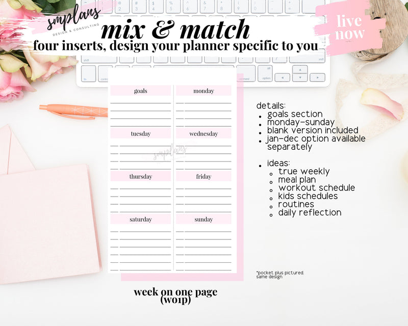 Mix & Match Bundle (4 Inserts)