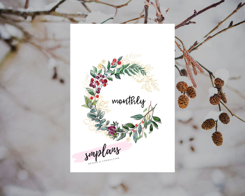 Section Covers - WINTER Floral (2020) - Personal Rings