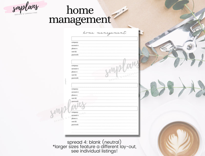 Home Management