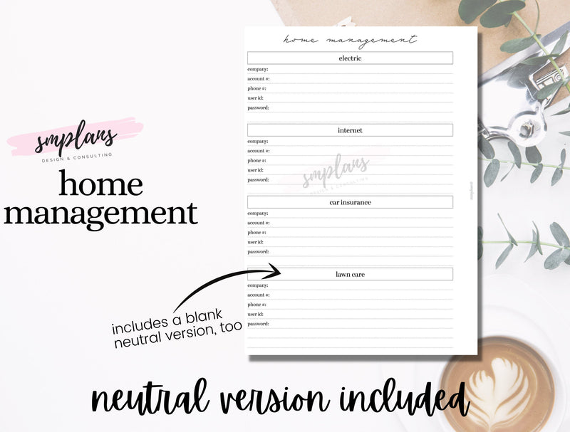 Home Management