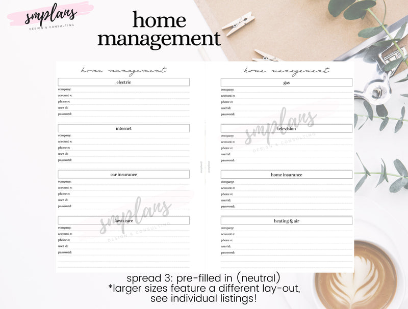 Home Management