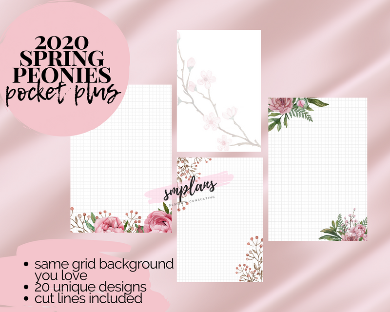 2020 Spring Peonies Notes