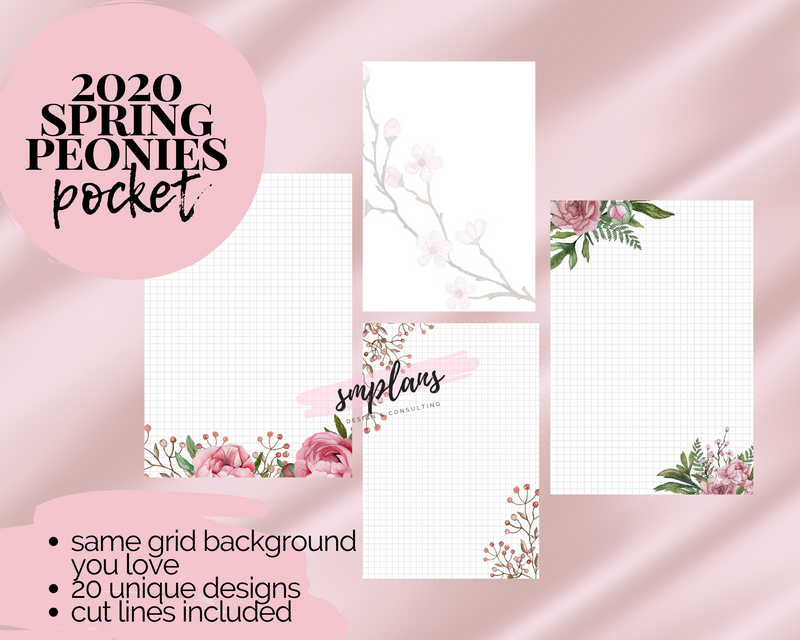 2020 Spring Peonies Notes