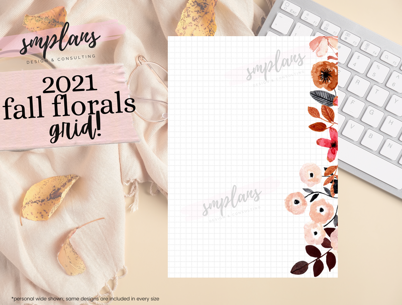 Fall Floral Notes - Grid (2021)