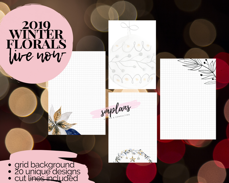 Winter Floral Notes - 2019