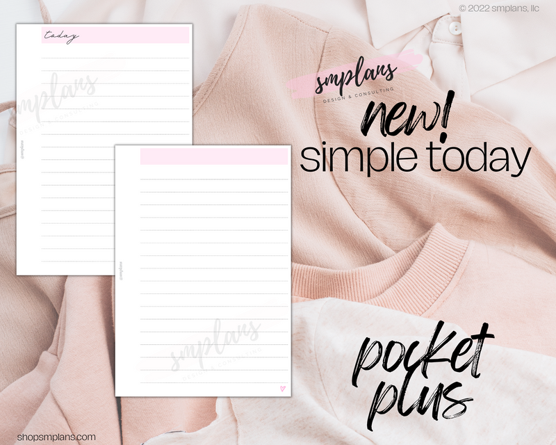 Simple Today Notes - Lined