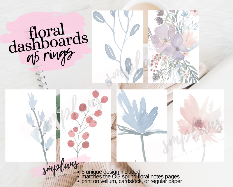 Floral Dashboard - Original Spring Florals